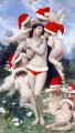 Les anges de Noël de Bougueraeu William Le printemps Révision des peintures classiques